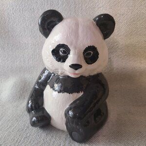 Ceramic Panda figurine statue